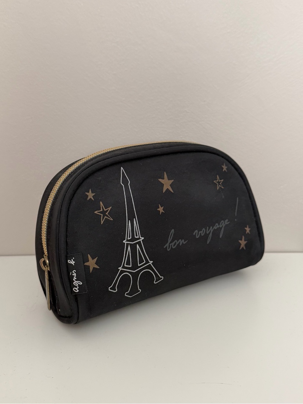 Agnes B Small Cosmetic Pouch
